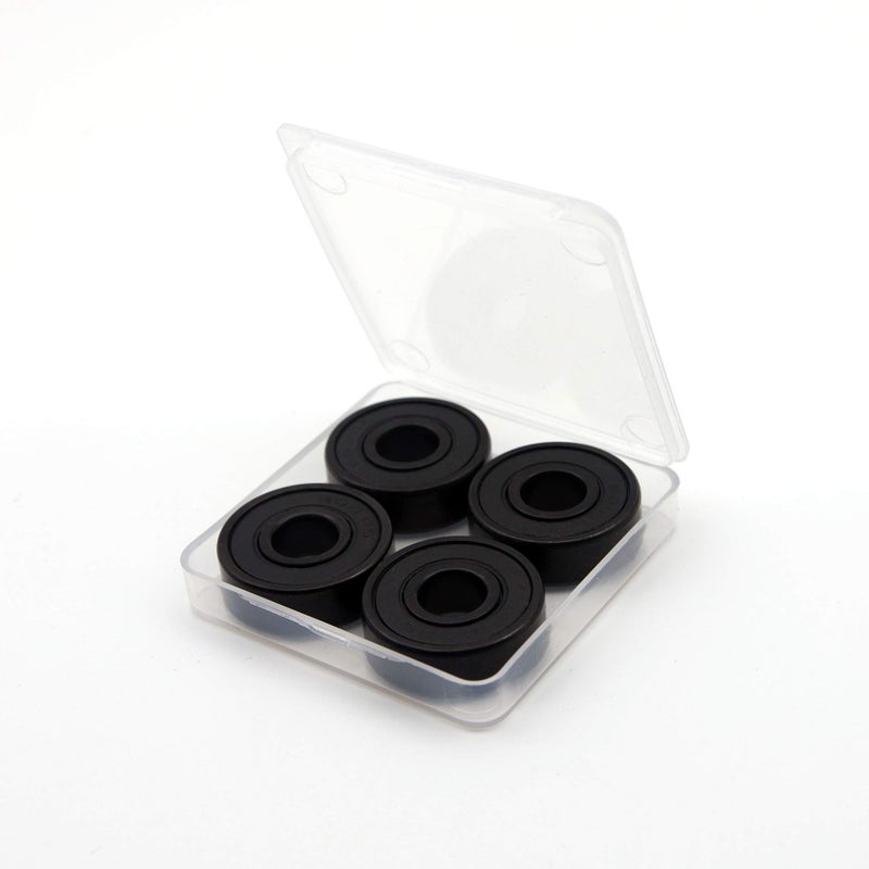 Z-First High Speed 608RS Hybrid Black Ceramic Bearings for Longboard, Inline Skates, Skateboard, Scooters, Skateboard and more (Pack of 4, Black) - Image 5
